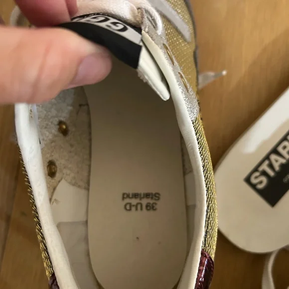Golden Goose Starland sneakers women’s 39 worn twice - Picture 5 of 8